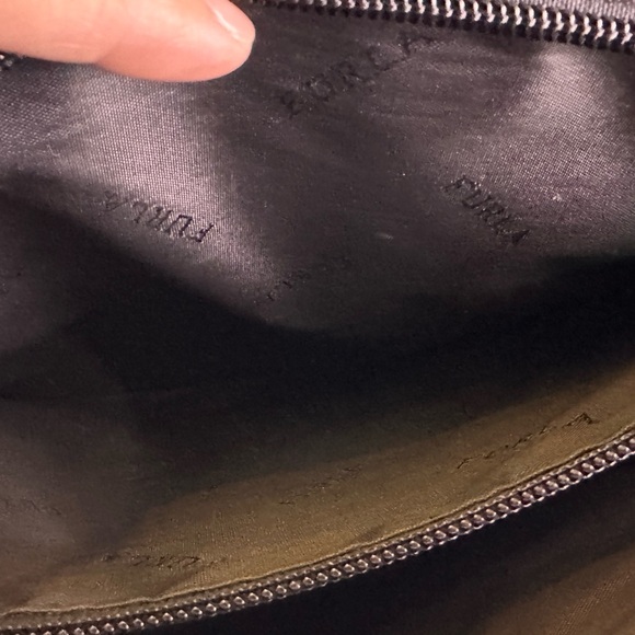 Authentic Furla 2 way Black leather crossbody/handbag. - Picture 16 of 16